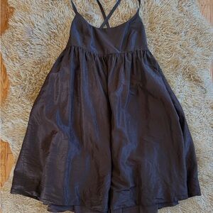 Elegant Shimmery Brown Formal Dress